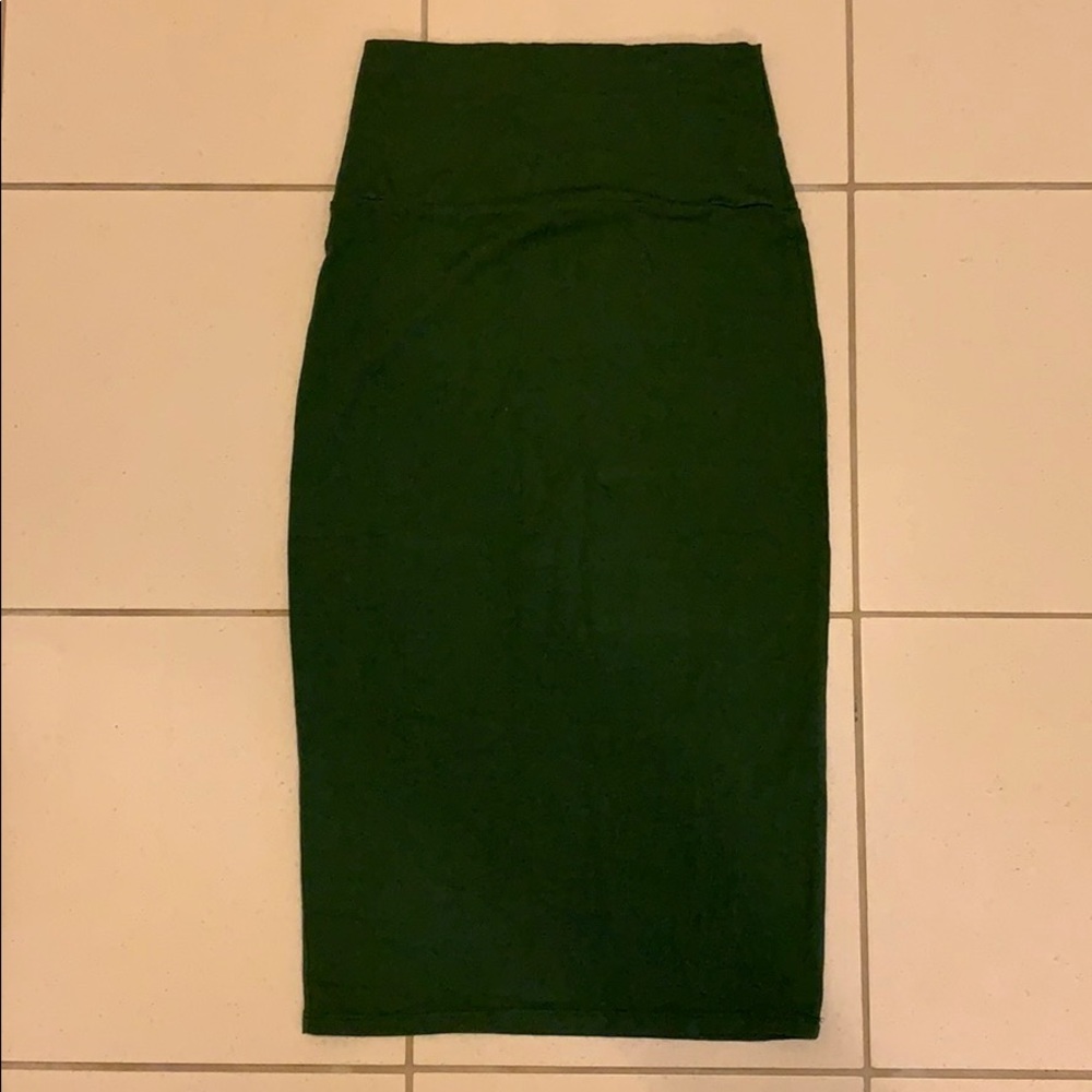 Fighting Eel Skirt Zulu in Forest Green XS